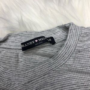 Brandy Melville Tops - Brandy Melville | Striped Soft Stretchy Tee Shirt Brandy Melville Tops - Brandy Melville | Striped Soft Stretchy Tee Shirt